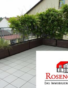 Top 4,5 Zimmer Maisonette mit großem Balkon und Gartenanteil - Eibelstadt