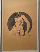 Pencil Drawing, Original, Aktzeichnung in 63225