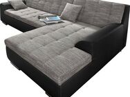 DOMO collection Ecksofa Treviso viele Bezüge, auch in Cord, L-Form, B/T/H: 267/80/83 cm, wahlweise mit Bettfunktion, incl. Zierkissen, hochwertige Steppung