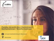 Postdoc (m/w/d) (bio-) Statistician / Mathematician / Bioinformatician - Münster