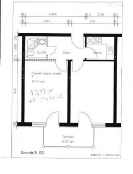 1 attraktives Doppelapartment, sowie 8 Einzelapartments in Ilmenau, OT Langewiesen - Langewiesen