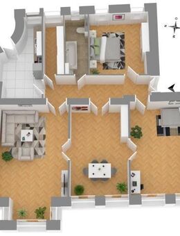 Attraktives Investment am Charlottenburger Schloss - VERMIETETE 4-Zimmer-Eigentumswohnung - Berlin