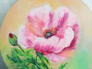 Acryl Leinwand ""Mohn - Celle