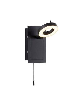 Paul Neuhaus Wandleuchte SILEDA, LED fest integriert, Warmweiß, LED, IP44, Schalter, Zugschalter
