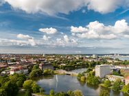 Unverbaubarer Weitblick über die Stadt. Einzigartige Gestaltung in Loftcharakter. - Kiel