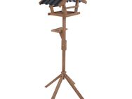 TIAKI XL Vogelhaus mit Ständer 2 in 1 - L 55 x B 30 x H 150 cm