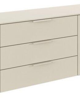 rauch Schubkastenkommode Kommode Türkommode Sideboard Kombikommode FLIPP (Breite 200 cm mit 2 Einlegeböden), 3-türig mit 3 Schubladen und Soft-Close-Funktion