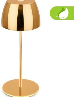 Briloner Leuchten LED Außen-Tischleuchte Serina Mini, Dimmfunktion, USB-Ladefunktion, LED fest integriert, Extra-Warmweiß, Akku Tischlampe, kabellos, IP44, Wohnzimmer, Schlafzimmer, Outdoor