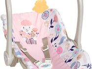 Baby Born Puppen Autositz Babyschale Blumen