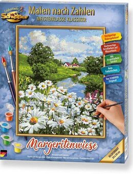 Schipper Malen nach Zahlen Meisterklasse Klassiker - Margeritenwiese, Made in Germany