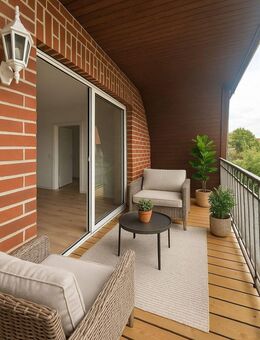 Frisch renoviert & bezugsfertig - Helle Eigentumswohnung mit Balkon und PKW- Stellplatz in Dünsen - Dünsen