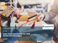 Sales Representative für B2B Sicherheitslösungen - Ulm