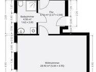 1-Raumwohnung mit Parkett - Lichtenstein (Sachsen)