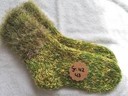 Super dicke bunte gestrickte Socken - Wellness Socken - Gr. 42-43 - Dahme