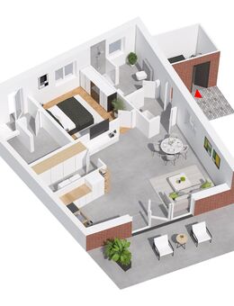 Hochwertige Neubauwohnung Jetzt kaufen und mitgestalten - bei Fertigstellung bezahlen - Schüttorf