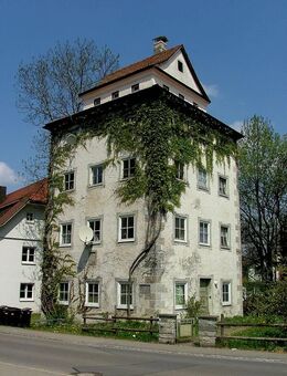Das Denkmal "Wasserhaus" in Isny - Isny (Allgäu)