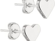 Liebeskind Berlin Paar Ohrstecker Schmuck Geschenk Edelstahl Ohrringe Herz, LJ-0500-E-08, LJ-0501-E-08