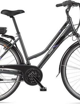 Telefunken E-Bike Trekkingrad Expedition XT480, 21 Gang Shimano, Heckmotor, 374,4 Wh, (mit Fahrradtasche), Pedelec, Elektrofahrrad für Damen