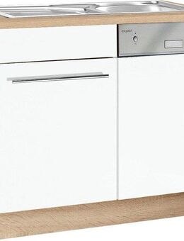 KOCHSTATION Spülenschrank KS-Eton Breite 110 cm, inkl. Tür/Sockel für Geschirrspüler