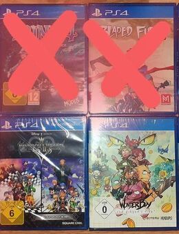 Playstation 4 Spiele (neu) - Mannheim Zentrum