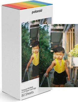 Polaroid Fotopapier Hi-Print 4×6 Papierkassette - 80 Blatt