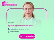 Ingenieur / Techniker für Automatisierungs- und Steuerungstechnik (m/w/d) - Rödinghausen