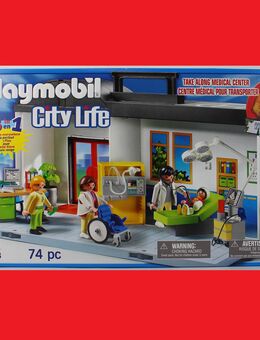 Neu Playmobil 5953 Mein Mitnehm-Krankenhaus Krankenhaus zum Mitnehmen mit Figuren Arztpraxis Spielkoffer OVP - Gaggenau