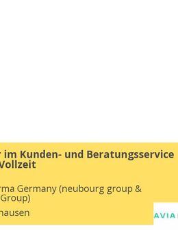 Mitarbeiter im Kunden- und Beratungsservice (m/w/d) in Vollzeit - Wolfratshausen