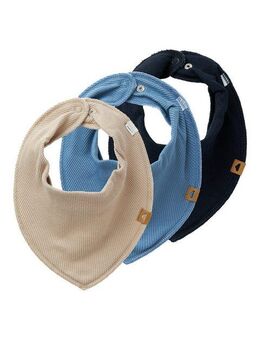 Name It Dreieckstuch NBNYVETTI 3P SCARF BIB NOOS, (Packung, 3-St), mit Druckknopf zum Verschließen