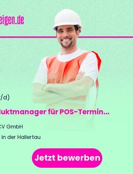 Produktmanager (m/w/d) für POS-Terminals - Au (Hallertau)