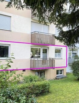 Klasse 3-Zimmer-Wohnung mit 2 Balkonen - Jestetten