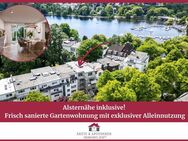 Alsternähe inklusive! Frisch sanierte Gartenwohnung mit exklusiver Alleinnutzung - Hamburg