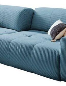 3C Candy Big-Sofa Yoshy Mega Sofa mit Komfortfunktionen, modern und bequem, Zwei Sitztiefen durch verstellbare Rückenlehne, Bezug in Cord