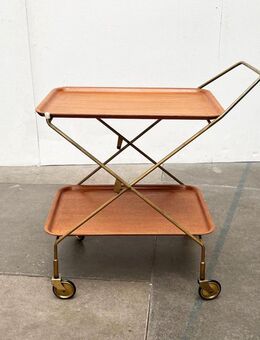Mid Century Teak Barwagen Trolley Silva Denmark 60er 70er Dinett - Hamburg Hamburg-Nord