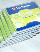 7 Verbatim CD-RW Rohlinge 700MB/80min. 1-4x speed „JewelCase" in 56626