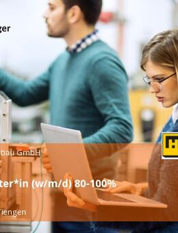 Projektleiter*in (w/m/d) 80-100% Pensum - Lörrach