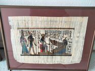 2 gebrauchte Ägyptische Papyrus Nachdrucke - Dettenheim