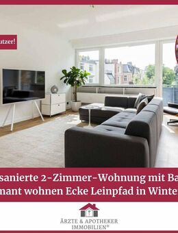 Frisch sanierte 2-Zimmer-Wohnung mit Balkon - charmant wohnen Ecke Leinpfad in Winterhude - Hamburg