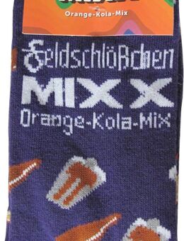 Feldschlößchen Brauerei Dresden - Orange Kola Mixx - Socken Gr. 39-42 - Motiv 2 - Doberschütz