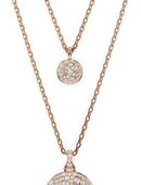 Swarovski Ketten-Set Sublima Round im Lagenlook (Set, 2-tlg), mit Swarovski® Kristall in 00000