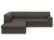 DOMO collection Ecksofa Topper zeitlos elegant, kompakte Stellmaße, OTTOs Choice, L-Form, mit Ottomane, wahlweise mit Schlaffunktion