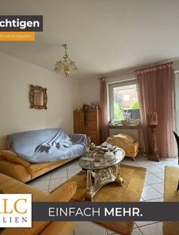 Gepflegte 3-Zimmer-Erdgeschosswohnung mit Terrasse und Balkon in begehrter Lage von Bad Iburg - Bad Iburg