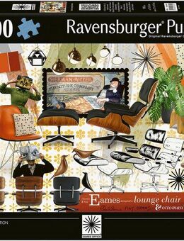 Ravensburger Puzzle Collector's Edition - Eames, Klassiker, 1000 Puzzleteile, Made in Germany