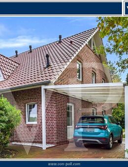 Sehr gepflegte Energieeffiziente DHH mit PV und Carport in begehrter Lage von Aurich - Aurich