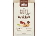 1,5 kg gratis! 14 kg bosch getreidefreis Trockenfutter - Soft Land-Ente & Kartoffel
