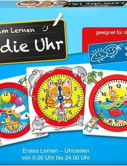 Noris Spiel Lern die Uhr