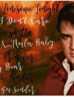 Artland Poster Elvis Star, Bilder von berühmten Musikern (1 St), ohne Rahmen