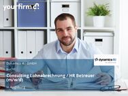 Consulting Lohnabrechnung / HR Betreuer (m/w/d) - Augsburg