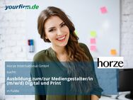 Ausbildung zum/zur Mediengestalter/in (m/w/d) Digital und Print - Fulda