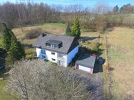 Wohnen, wo sich Fuchs und Hase Gute Nacht sagen! Zweifamilienhaus mit Einliegerwohnung im Außenbereich von Hergenroth - Hergenroth
